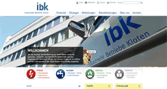 Desktop Screenshot of ibkloten.ch